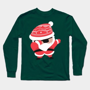 Dabbing Santa Christmas 2022 Long Sleeve T-Shirt